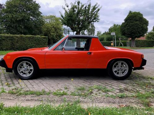 Porsche 914 Targa 1974 Collecteur 1800cc, Autos, Porsche, Particulier, Autres modèles, Intérieur cuir, Jantes en alliage léger