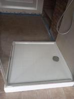 douchebak en 2 glazen wanden, Ophalen, Gebruikt, 100 tot 150 cm, 200 cm of meer