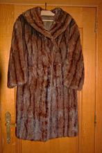 Pelsen Mantel Lang+Pelsen mantel kort, Kleding | Dames, Bruin, Maat 46/48 (XL) of groter, Gedragen, Ophalen