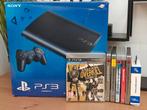 Playstation 3 PS3 + 6 jeux (128 GB), Consoles de jeu & Jeux vidéo, Enlèvement ou Envoi, Utilisé