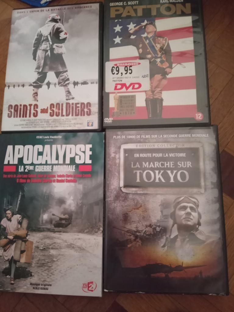 Lot DVD guerre, Enlèvement, Guerre