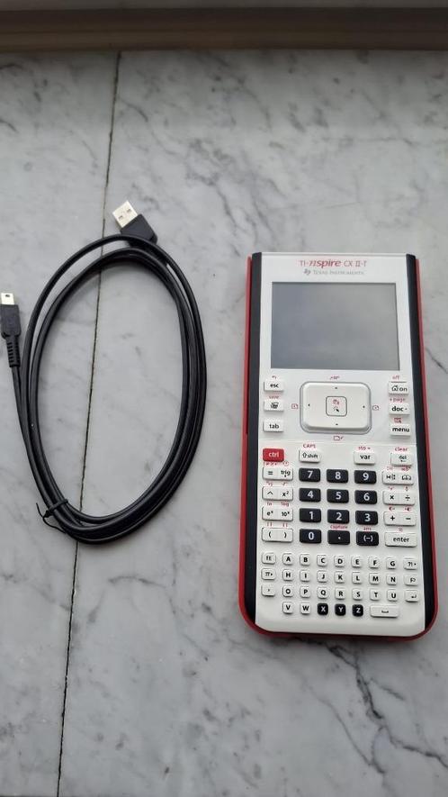 Texas Instruments TI-Nspire CX II-T Grafische Rekenmachine, Diversen, Rekenmachines, Zo goed als nieuw, Grafische rekenmachine