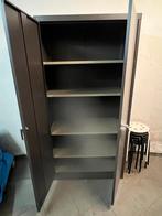 Gratis ! Metalen / aluminium kast opbergkast, Ophalen, Gebruikt, Modern
