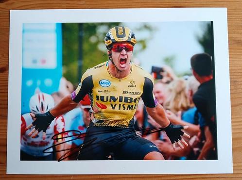 Gesigneerde foto van Dylan Groenewegen., Sport en Fitness, Wielrennen, Nieuw, Verzenden