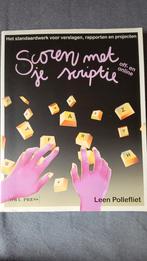 Scoren met je scriptie, Ophalen of Verzenden, Zo goed als nieuw