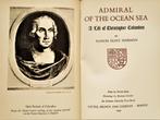 Christopher Columbus: Admiral of the Ocean Sea - 1942 - 1ed, Utilisé, Enlèvement ou Envoi, Samuel Eliot Morison, Autres régions