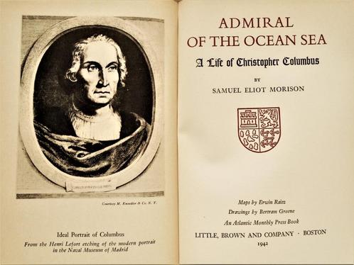 Christopher Columbus: Admiral of the Ocean Sea - 1942 - 1dr, Boeken, Geschiedenis | Wereld, Gelezen, Overige gebieden, Ophalen of Verzenden