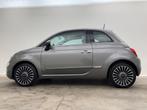 Fiat 500 1.2 Lounge Airco Panodak Alu, 4 zetels, Parkeersensor, 115 g/km, Zilver of Grijs