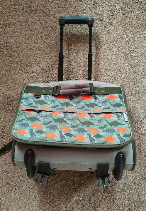 Trolley boekentas Kangourou dino, Handtassen en Accessoires, Tassen | Schooltassen, Zo goed als nieuw, Ophalen