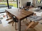 Table et chaise, Huis en Inrichting, Tafels | Eettafels, Ophalen, Gebruikt, 100 tot 150 cm, Bois