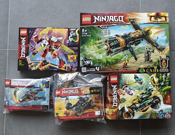 Lego Ninjago voortuigen, Kinderen en Baby's, Speelgoed | Duplo en Lego, Zo goed als nieuw, Lego, Complete set, Ophalen