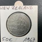 Zeer mooie 50c Endeavour Nieuw Zeeland, Enlèvement ou Envoi