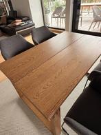 eettafel en stoelen, Huis en Inrichting, Ophalen, Zo goed als nieuw, 4 tot 6 stoelen