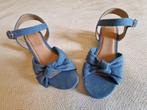 Denim sandalen met sleehak – maat 38, Kleding | Dames, Schoenen, Blauw, Nieuw, Sandalen of Muiltjes, Ophalen of Verzenden