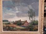 Oude hoeve, Huis en Inrichting, Ophalen of Verzenden, Zo goed als nieuw, Schilderij
