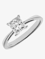 18 karaat wit gout diamant 1ct., Ophalen, Nieuw, Wit