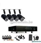 4 caméras de surveillance P2P avec dvr nouveau, TV, Hi-fi & Vidéo, Neuf