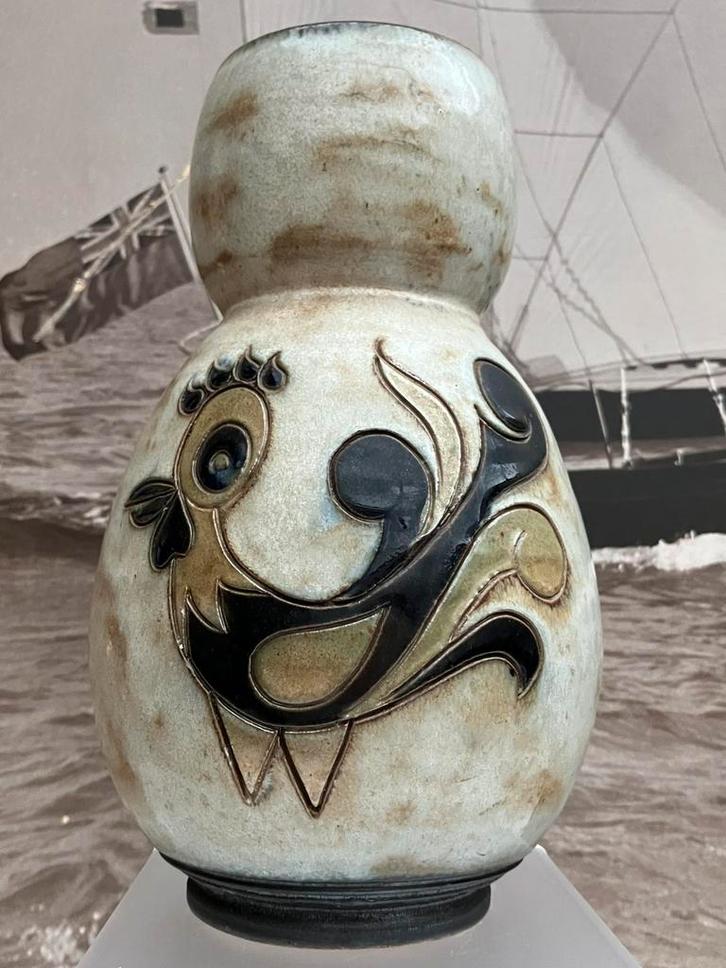 Keramiek kruik of vaas van Roger Guérin, jaren ‘30, Antiek en Kunst, Antiek | Vazen, Ophalen of Verzenden