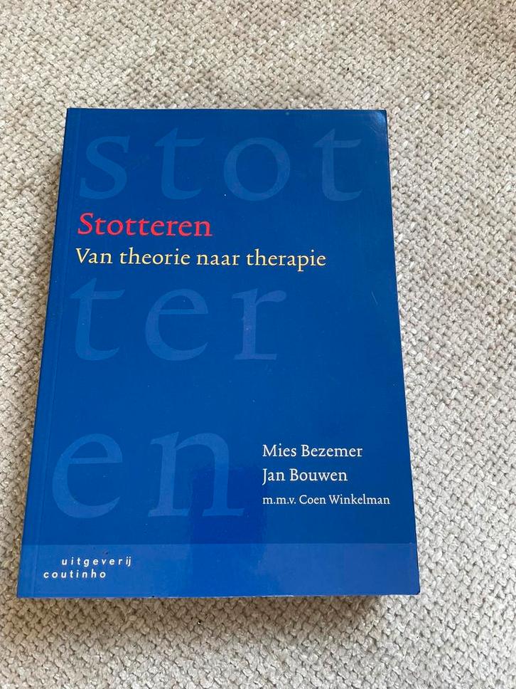Stotteren-van theorie naar therapie, Boeken, Wetenschap, Ophalen of Verzenden