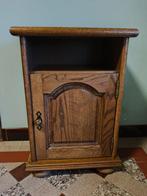 Nachttafel nachtkast hout eik, Ophalen, Gebruikt, 45 tot 65 cm, 70 cm of meer