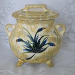 Bocal et couvercle en faïence, Enlèvement ou Envoi