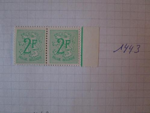 postzegels België 1968, Timbres & Monnaies, Timbres | Europe | Belgique, Sans enveloppe, Enlèvement ou Envoi