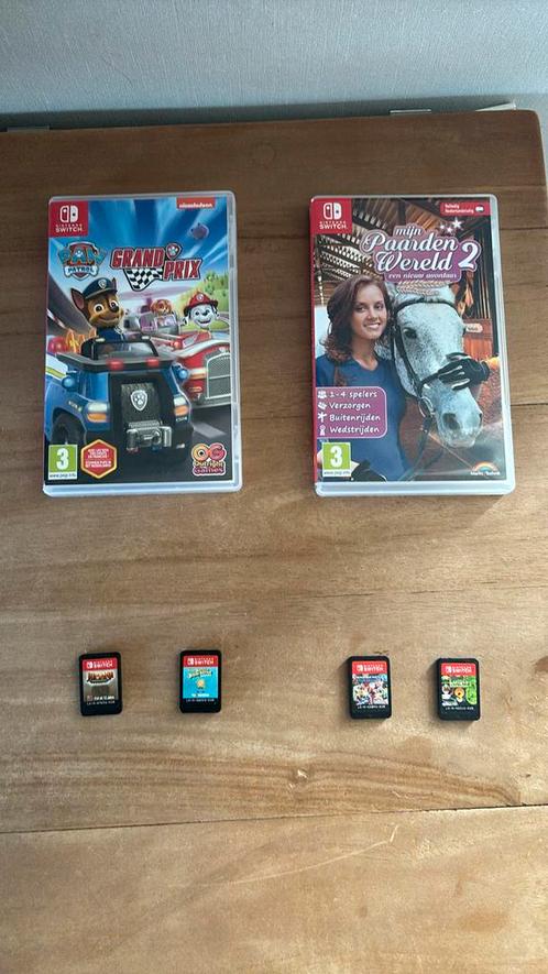 Switch games (mario, luigi, spongebob), Games en Spelcomputers, Games | Nintendo Switch, Zo goed als nieuw, Ophalen