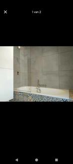 Draaibare douchescherm op bas, Ophalen, 100 tot 150 cm, Overige typen, Nieuw