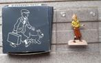 Tintin 6cm metal, Collections, Comme neuf, Tintin, Enlèvement ou Envoi