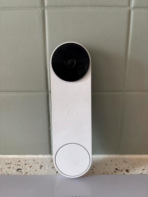 Google Nest Deurbell, Huis en Inrichting, Deurbellen, Zo goed als nieuw, Draadloos, Bewegingsdetectiesensor, Compatibel met smartphone