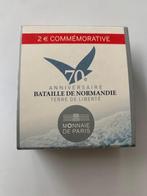 euromunten Frankrijk 2 euro - 2014 D-Day - PROOF in doosje, Postzegels en Munten, Ophalen of Verzenden, Frankrijk, 2 euro, Losse munt