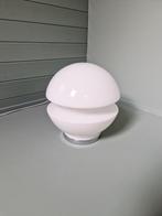 Lampe à poser Space Age en opaline blanche, 1970, Ophalen of Verzenden
