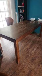 Grote massieve houten eettafel, Huis en Inrichting, Ophalen, Gebruikt