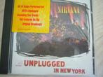 CD Nirvana - Unplugged in New York, Cd's en Dvd's, Gebruikt, Ophalen of Verzenden, Alternative