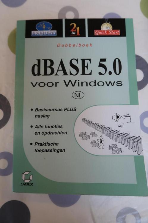 Dubbelboek dBase 5.0 voor Windows (NL), Boeken, Informatica en Computer, Zo goed als nieuw, Software, Ophalen