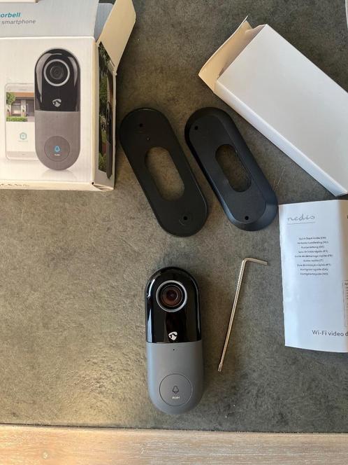 SmartLife Nedis Videodeurbel, Huis en Inrichting, Deurbellen, Nieuw, Draadloos, Bewegingsdetectiesensor, Compatibel met smartphone