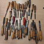 Lot beitels voor hout, Antiek en Kunst, Antiek | Gereedschap en Instrumenten, Ophalen of Verzenden