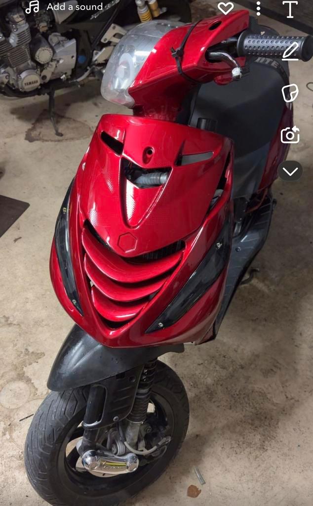 Zip 70cc lc stage 3, Fietsen en Brommers, Scooters | Piaggio, Zo goed als nieuw, Zip, Klasse B (45 km/u), Tweetakt, Ophalen of Verzenden