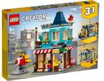Lego Creator 3/1 Townhouse Toy Store (31105), Ophalen of Verzenden, Gebruikt, Complete set, Lego