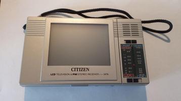 LCD TV - Vintage CITIZEN TV/FM 