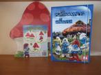 smurfen set uitgave delhaize  in verzameldoos en paddestoel, Ophalen of Verzenden, Nieuw, Verschillende Smurfen, Poppetje, Figuurtje of Knuffel