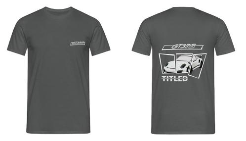 GT3RS T-shirt Untitled, Kleding | Heren, T-shirts, Nieuw, Maat 52/54 (L), Grijs, Ophalen of Verzenden