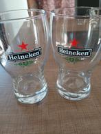 2 Heineken glazen (0,5 L), Enlèvement ou Envoi, Comme neuf, Verre ou Verres, Heineken