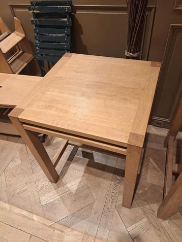 Massief houten tafel 