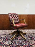 Klassiek Engels Chesterfield Bureaustoel, Ophalen of Verzenden
