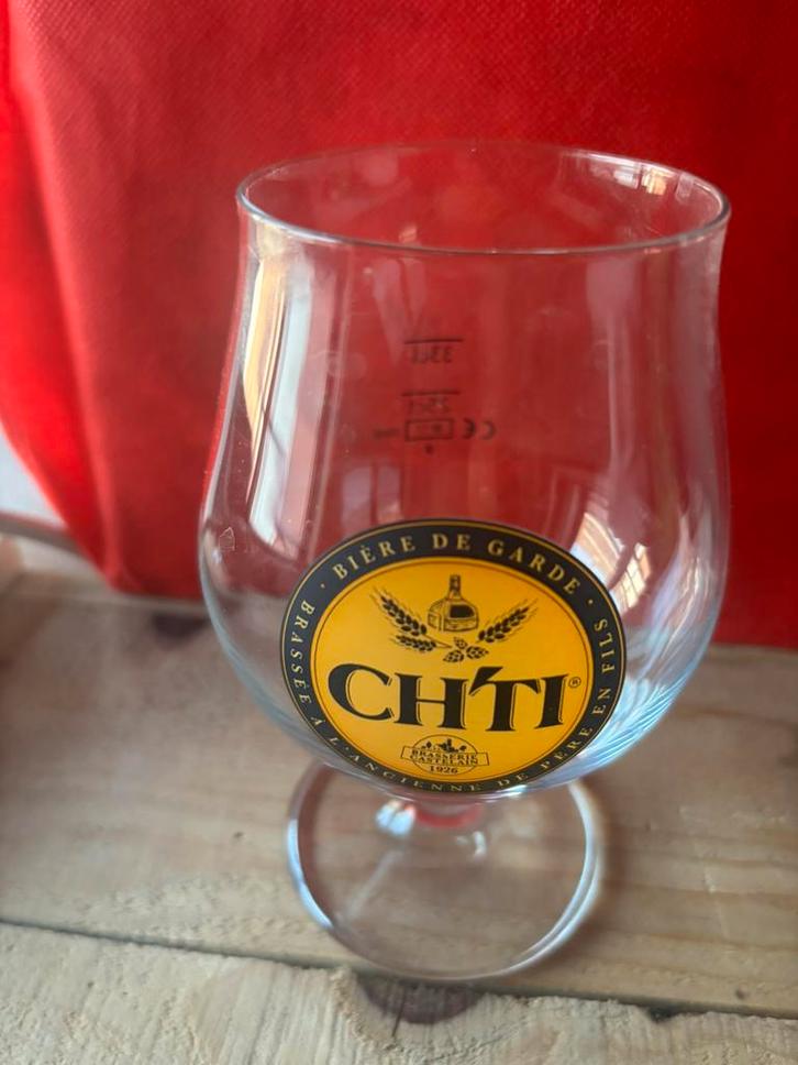 Ch'ti, Collections, Marques de bière, Neuf, Verre ou Verres, Autres marques, Enlèvement ou Envoi