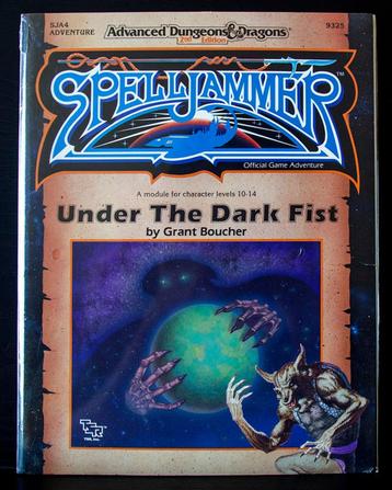 ADD 2nd Ed-Spelljammer Adv SJA4 Under the Dark Fist TSR 1991