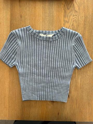 Paarse top H&M maat 146-152, Kinderen en Baby's, Kinderkleding | Maat 146, Meisje, H&M, Ophalen of Verzenden, Zo goed als nieuw