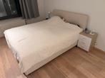 Boxspring met 2 nachtkastjes, Huis en Inrichting, Slaapkamer | Complete slaapkamers, Ophalen, Zo goed als nieuw