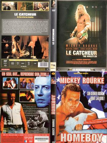 DVD-Mickey Rourke - lot de 2 DVD beschikbaar voor biedingen